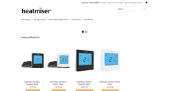 Desktop Screenshot of heatmiser.com.au